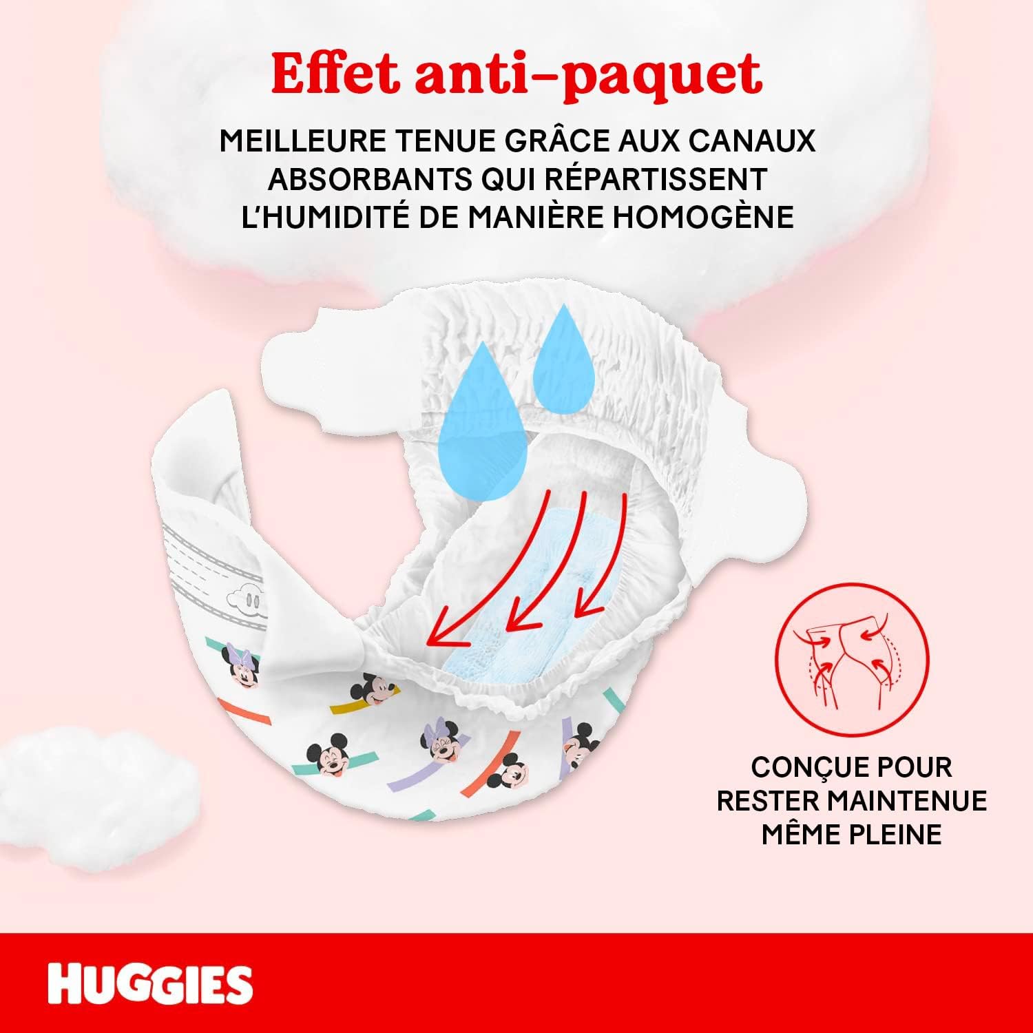 Huggies Ultra Comfort Nappies 150 Units Taglia 4 - Image 3